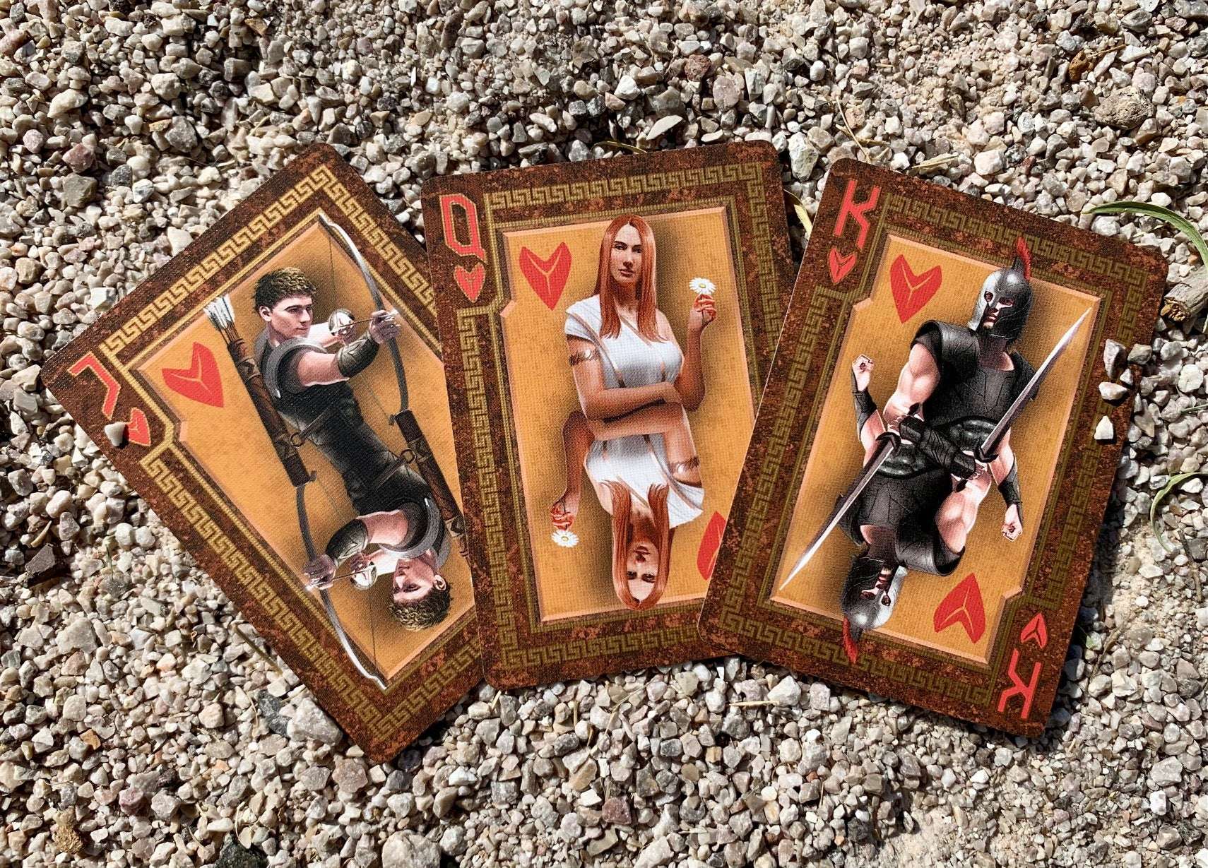 Trojan War Bicycle Playing Cards - Image 7