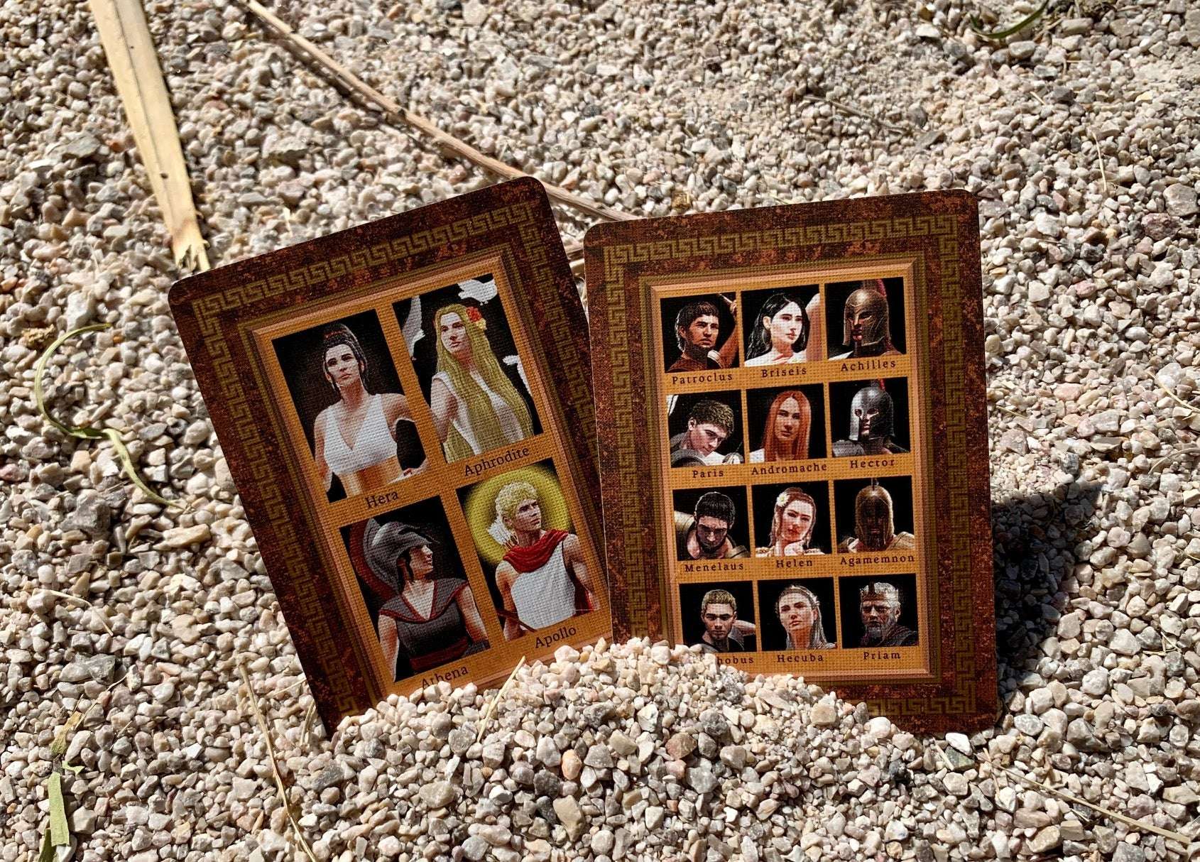 Trojan War Bicycle Playing Cards - Image 8