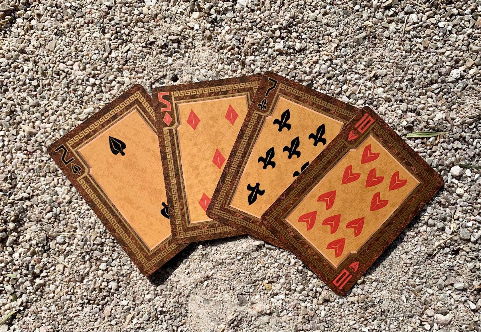 Trojan War Gilded Bicycle Playing Cards - Image 9