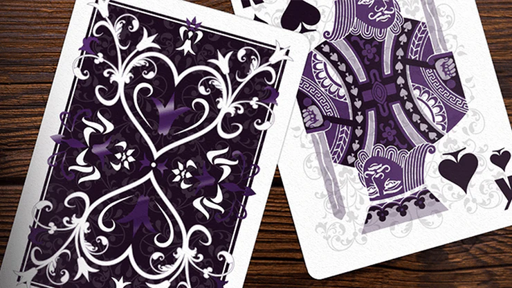 Tulip Purple Playing Cards USPCC - Image 3