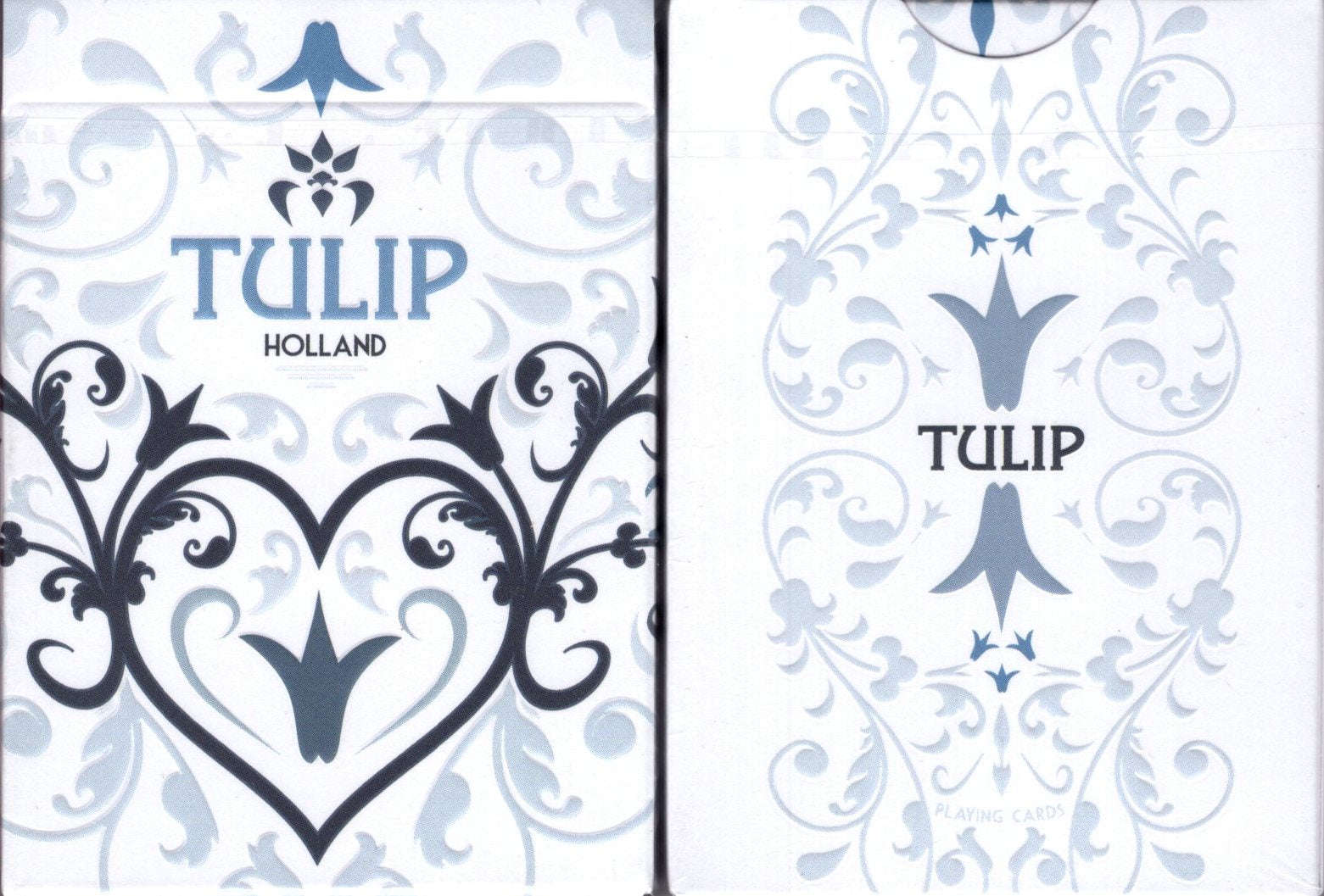 Tulip White Playing Cards LPCC