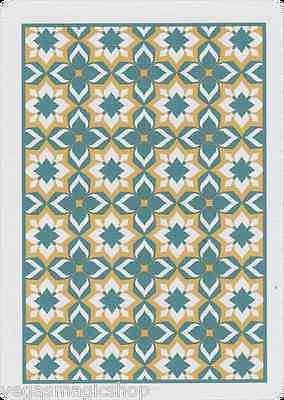 Madison Bicycle Playing Cards Turquoise & Gold - Image 4