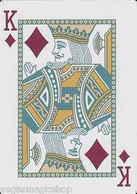 Madison Bicycle Playing Cards Turquoise & Gold - Image 5