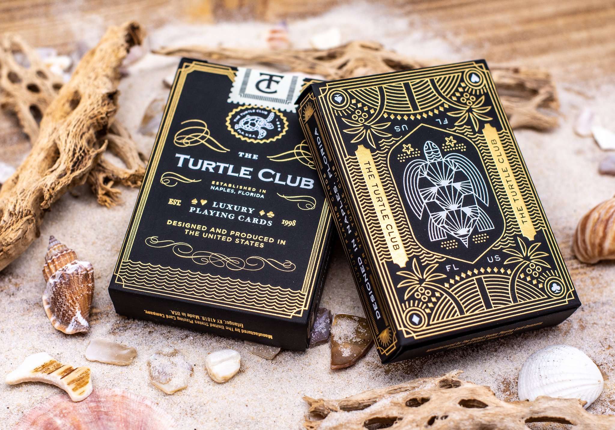 Turtle Club Luxury Playing Cards USPCC - Image 2