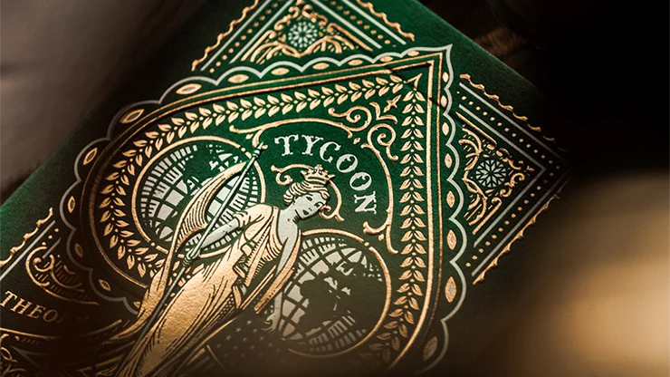 Tycoon Green Playing Cards by Theory 11 - A Gilded Age Masterpiece - Image 5