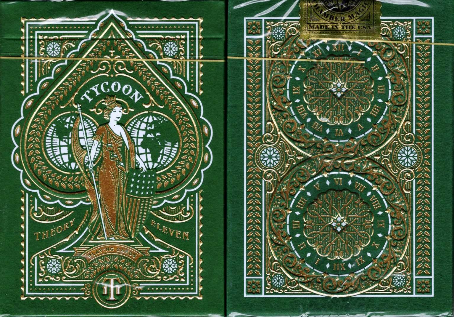 Tycoon Green Playing Cards by Theory 11 - A Gilded Age Masterpiece - Image 6