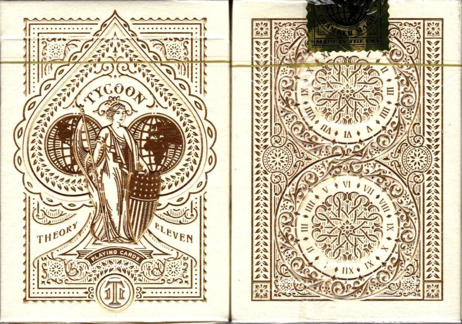 Tycoon Ivory Playing Cards USPCC