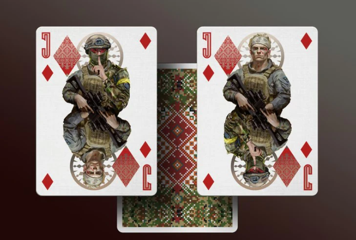 UNBREAKABLE UKRAÏNA (UU) Playing Cards with Numbered Seal - Image 6