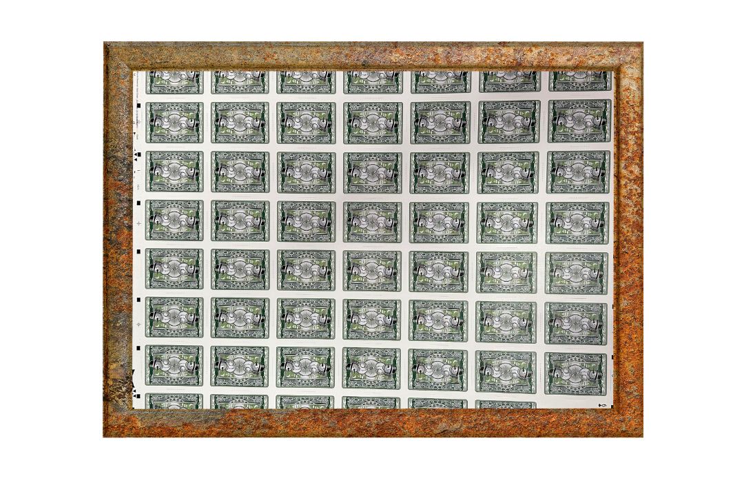 Uncut Sheet - Bicycle Snowman Back Green - Image 2