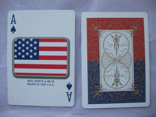 USA Red, White & Blue Series Bicycle Playing Cards 6 Deck Set - Image 5