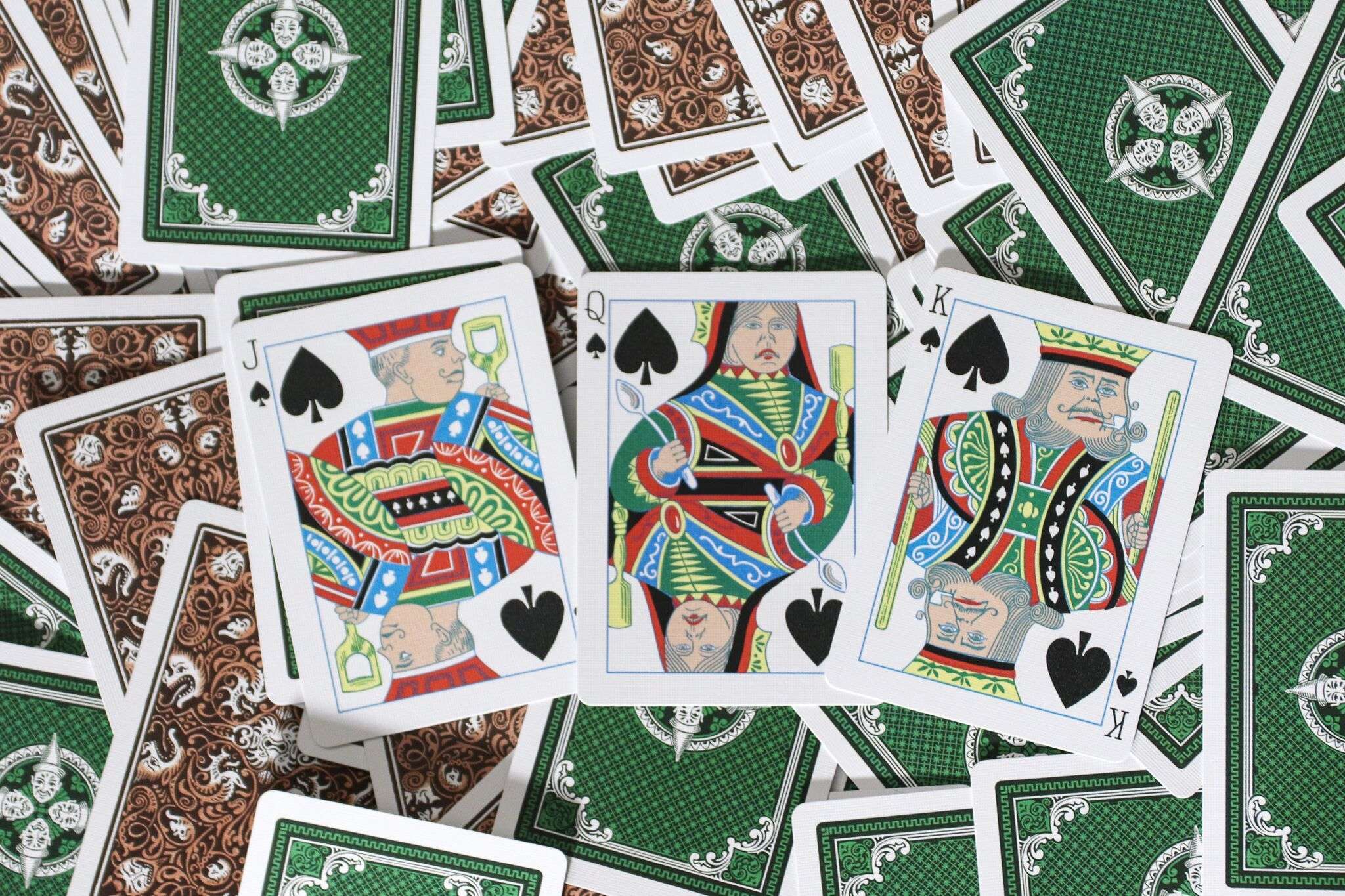 Vanity Reproduction Gilded Playing Cards USPCC - Image 13