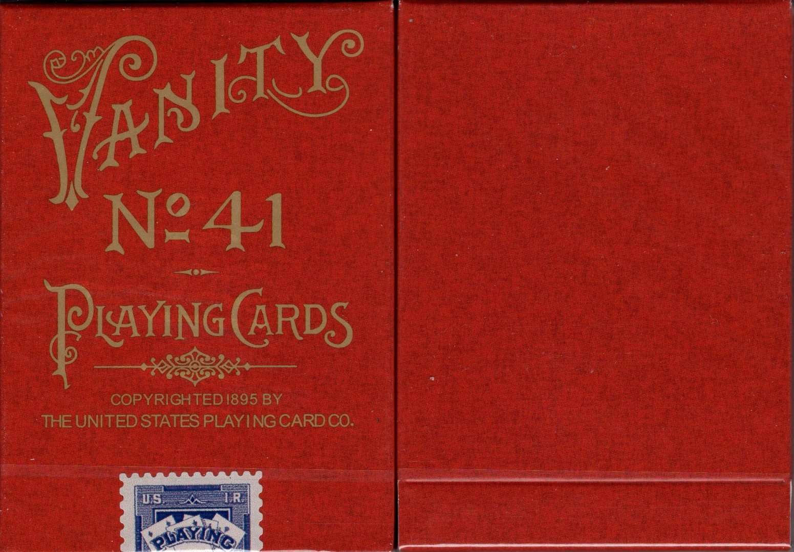 Vanity Reproduction Gilded Playing Cards USPCC - Image 3