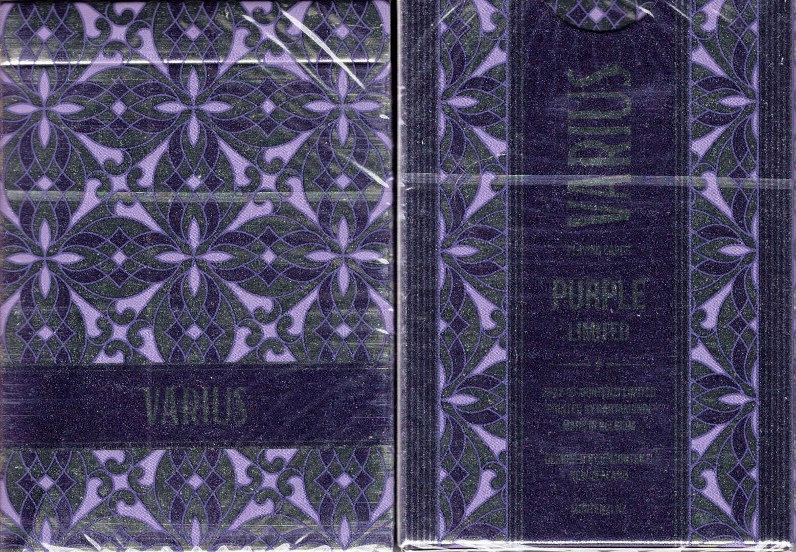 Varius Purple Playing Cards Cartamundi