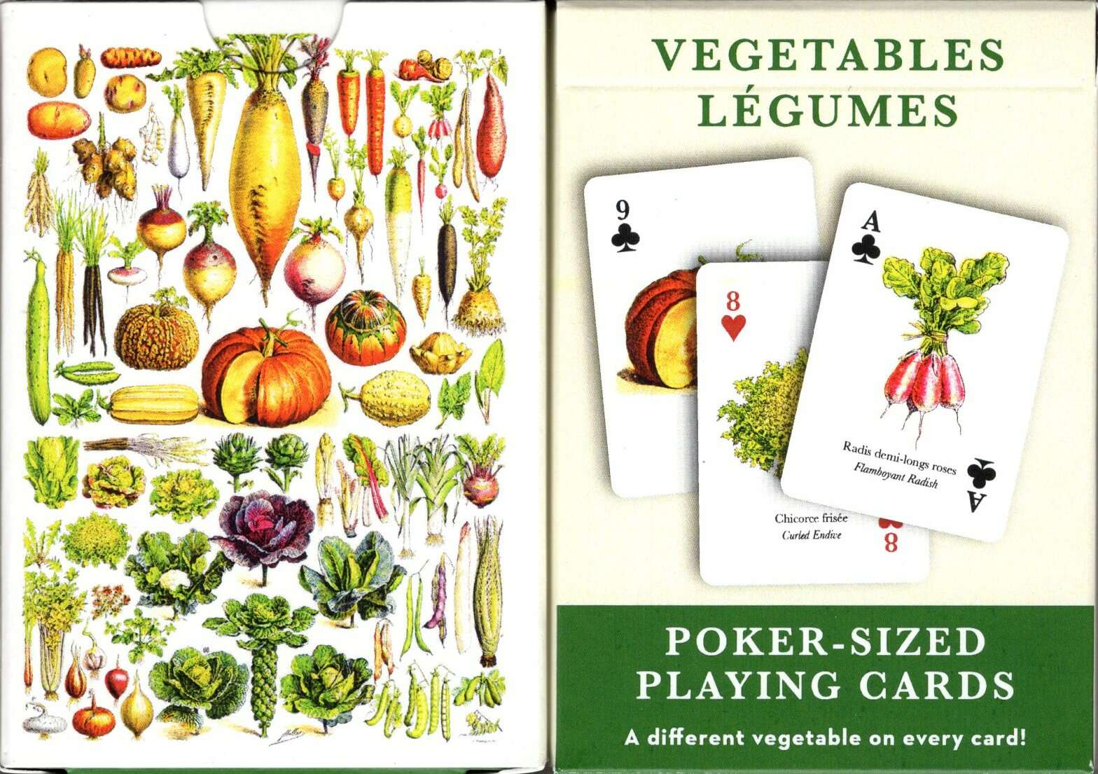 Vegetable Playing Cards NYPC