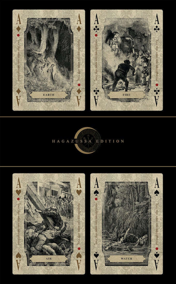 Vengeance of Witches Playing Cards 2 Deck Set NPCC - Image 6
