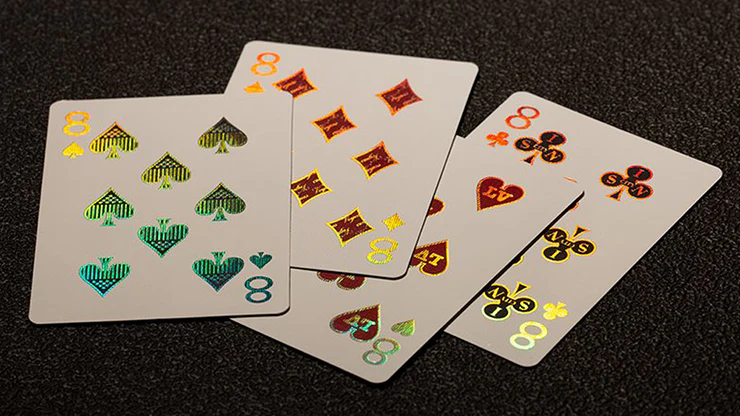 Vertex Black (Metal Case) Playing Cards - Image 3