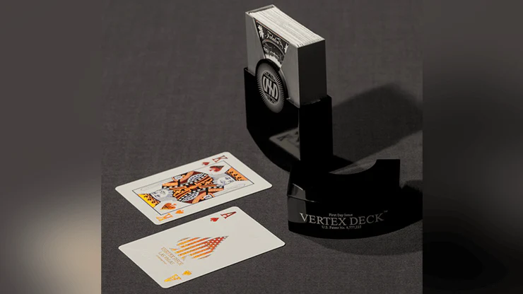Vertex Black (Metal Case) Playing Cards - Image 5