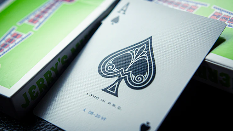 Vintage Feel Jerry's Nugget Green Playing Cards Deck EPCC - Image 6