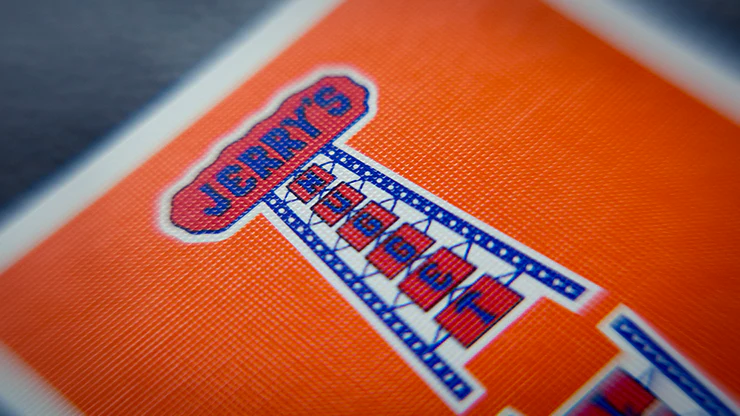 Vintage Feel Jerry's Nugget Orange Playing Cards EPCC - Image 4