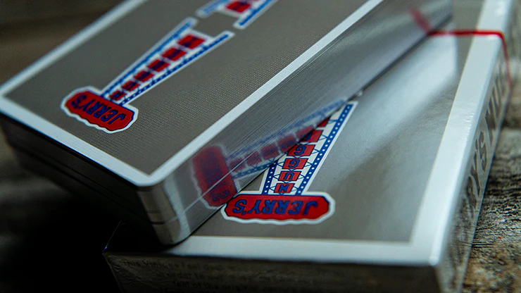 Vintage Feel Jerry's Nugget Steel Gilded Playing Cards EPCC - Image 7