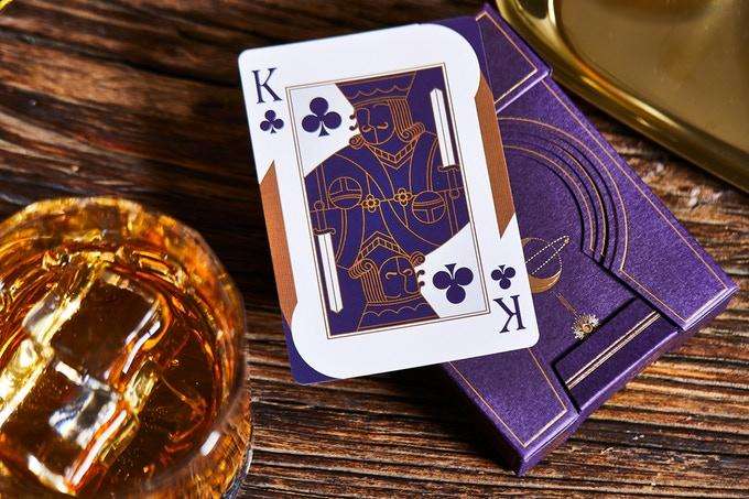 Violet Luna Moon Deluxe 2 Deck Set (Classic & Deluxe) Playing Cards USPCC - Image 8