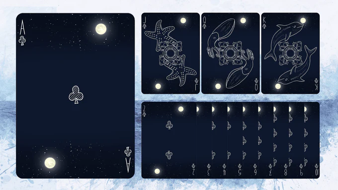 The Whale Castle Playing Cards WJPC - Image 5