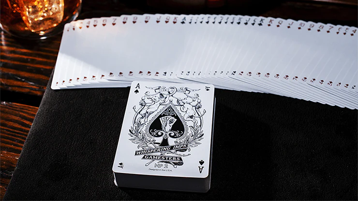 Whispering Imps Gamesters Exclusive Green Playing Cards EPCC - Image 3