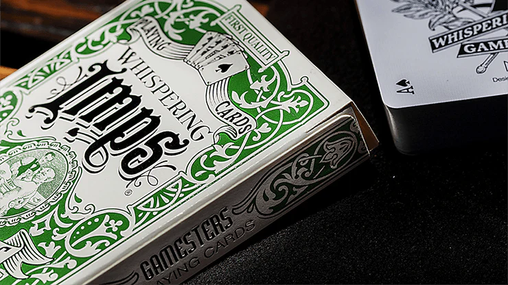 Whispering Imps Gamesters Exclusive Green Playing Cards EPCC - Image 6
