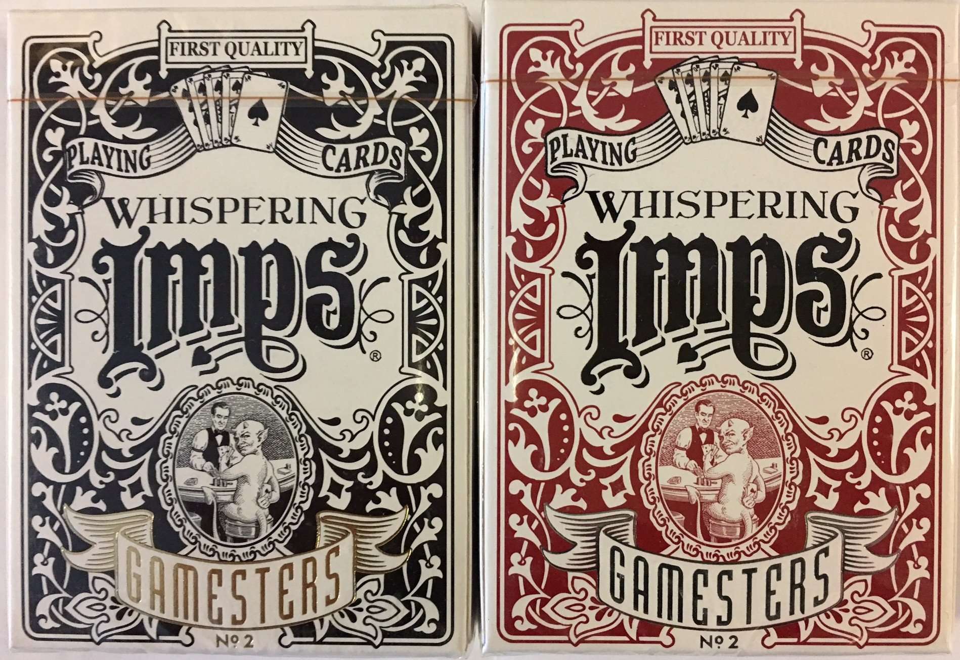 Whispering Imps Gamesters Limited Edition Playing Cards EPCC