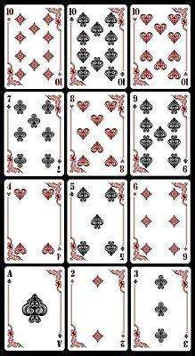 White & Blue Collar 2 Deck Set Bicycle Playing Cards - Image 9