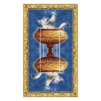 White Cats Mini Tarot Deck - 78 Cards & Instruction Booklet - Image 6