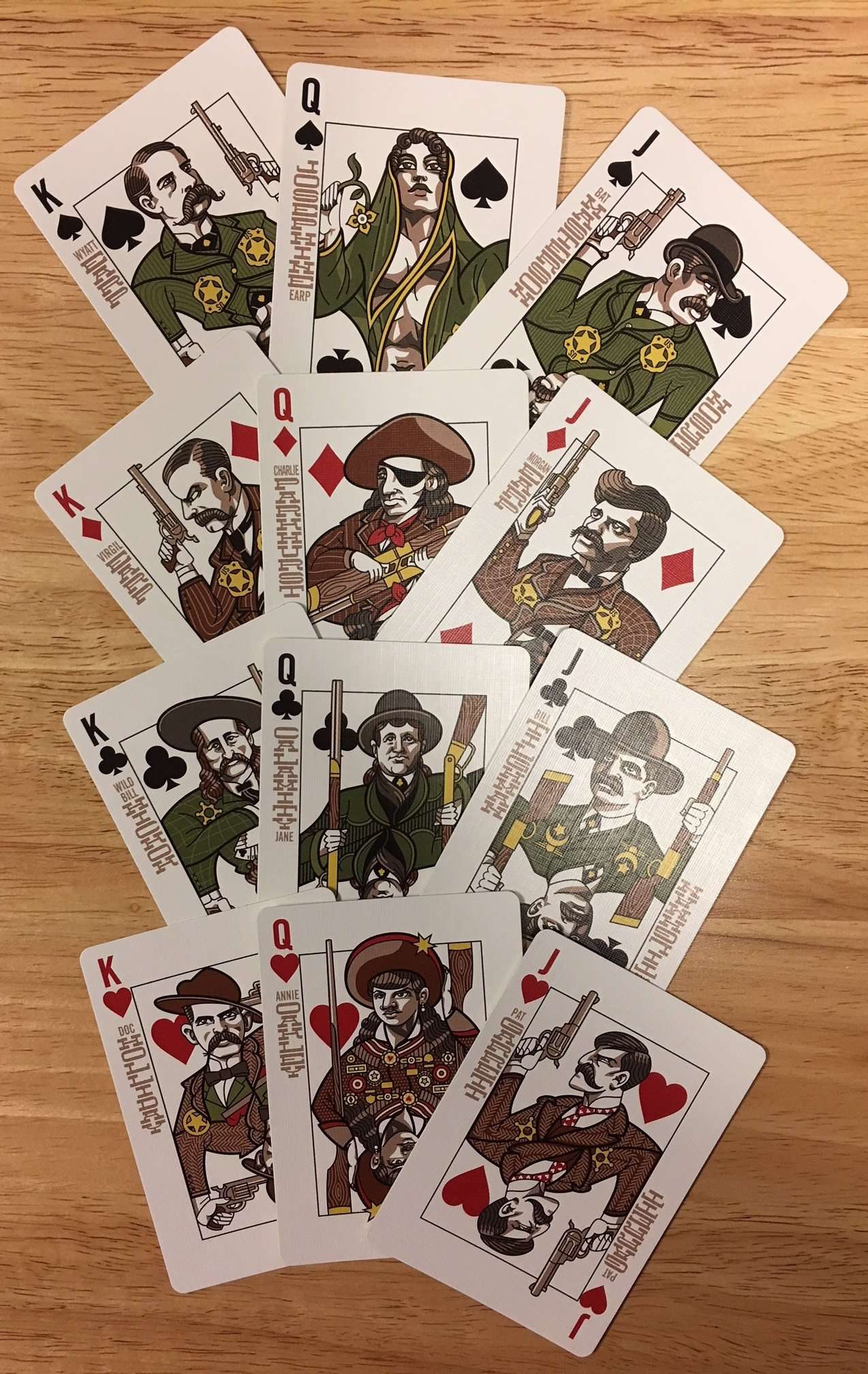 Wild West Bicycle Playing Cards - Image 6