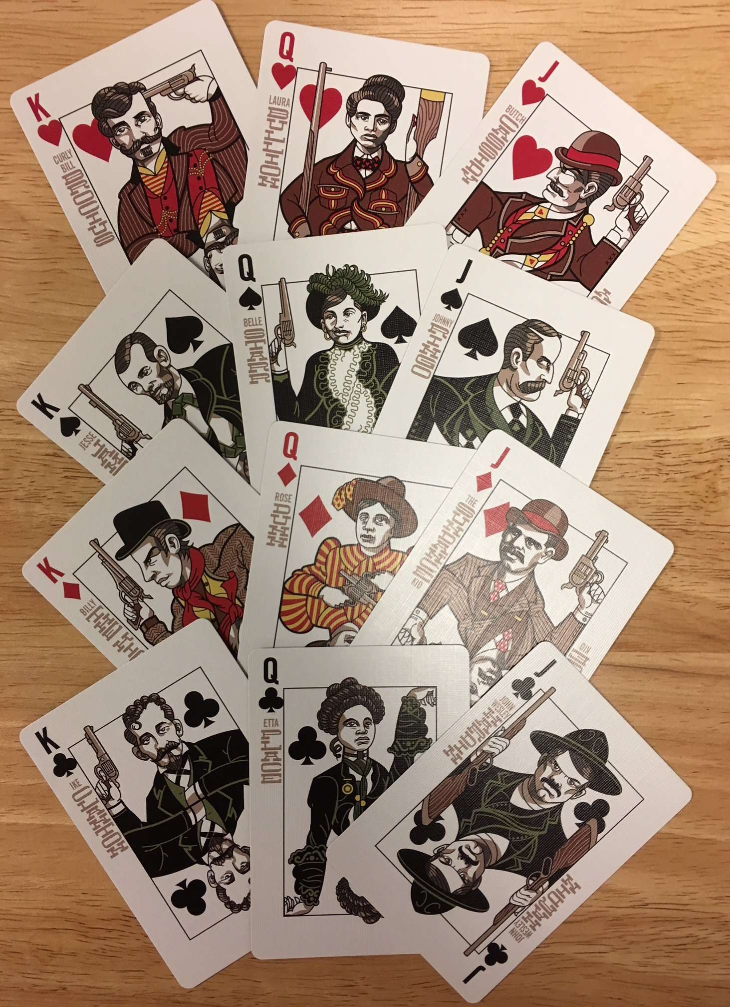 Wild West Bicycle Playing Cards - Image 7