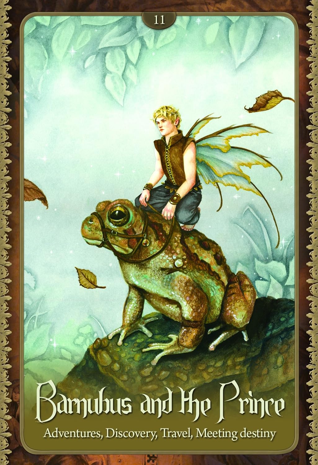 Wild Wisdom of the Faery Oracle Cards Blue Angel - Image 3