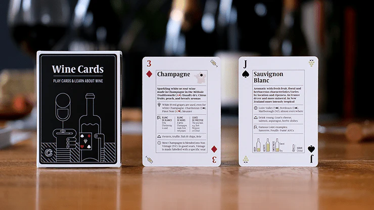 Wine Cards by Cartesian Cards USPCC - Image 2