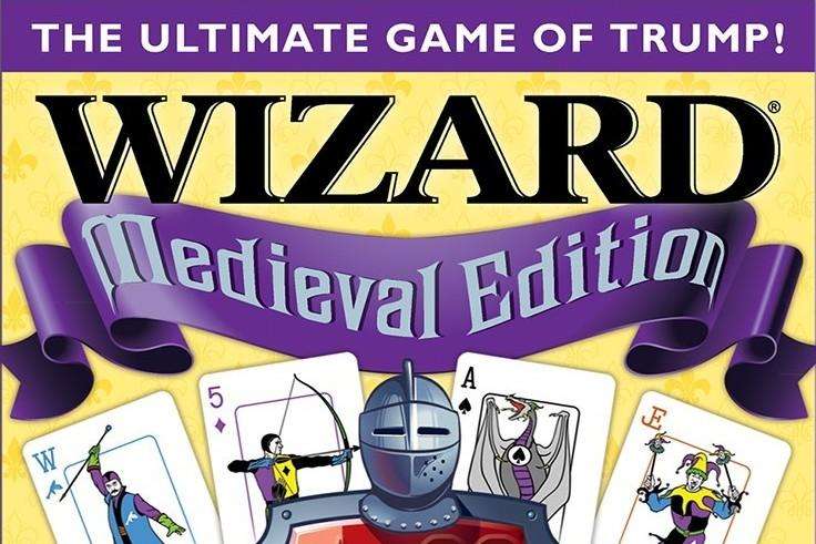 Wizard Medieval Edition Card Game USGS