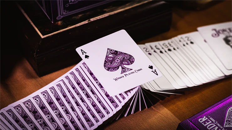 Wonder Playing Cards - Royal Purple Edition by Wondercraft - Image 2