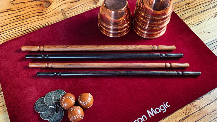 Wooden wand PRO (Bold Brown) by Harry He & Bacon Magic - Image 6