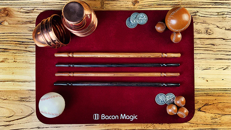 Wooden wand PRO (Bold Black) by Harry He & Bacon Magic - Image 4