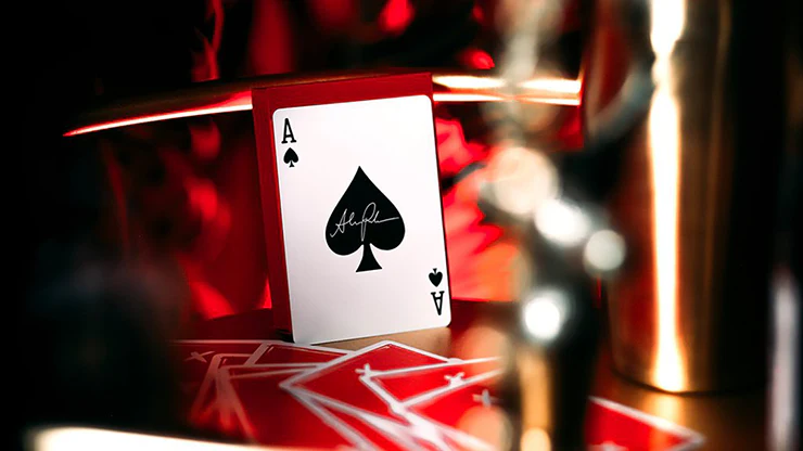 X Deck Signature Red Playing Cards USPCC - Image 5