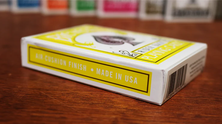 Yellow Rider Back Bicycle Playing Cards with Gaff Cards and 1 Joker - Image 3