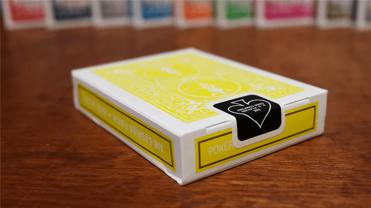 Yellow Rider Back Bicycle Playing Cards with Gaff Cards and 1 Joker - Image 6