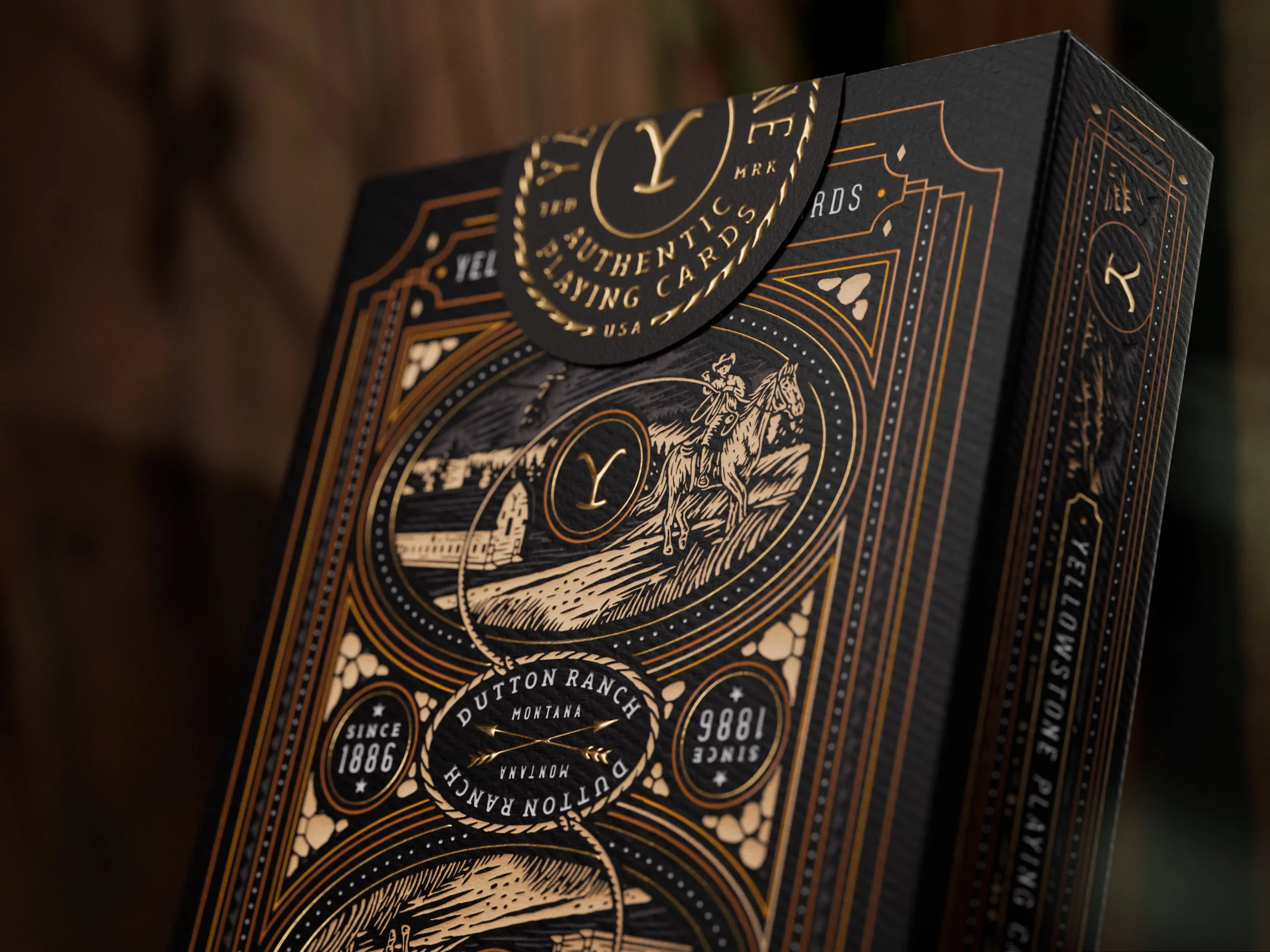 Yellowstone Playing Cards by Theory 11 - Dive Into the Wild West - Image 2