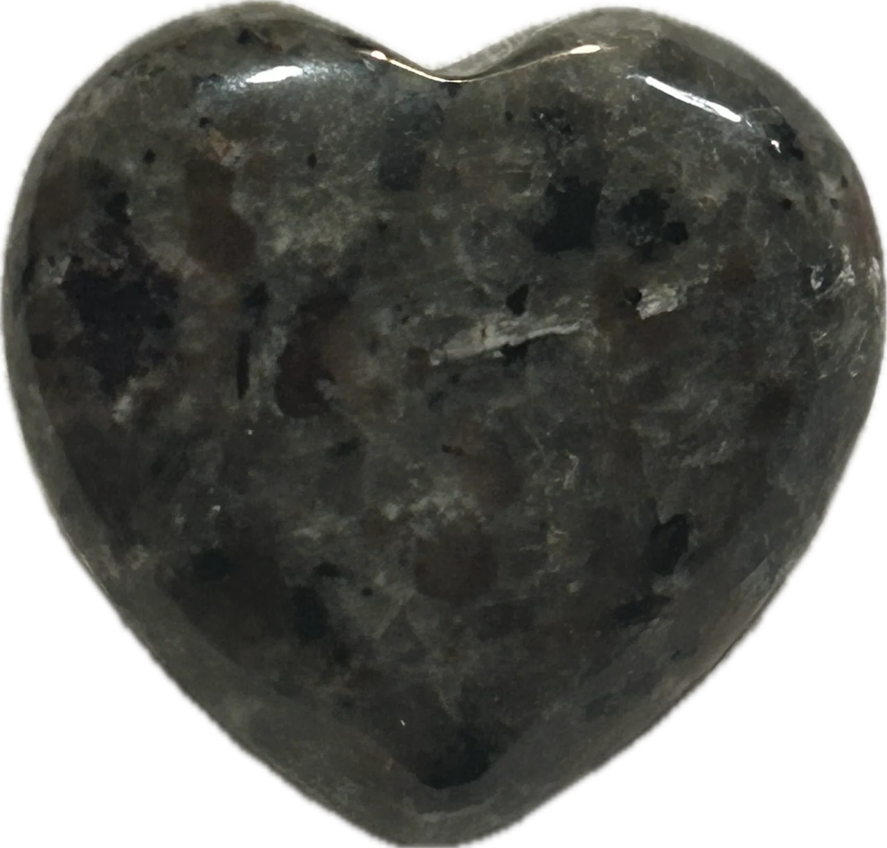 Yooperlite (Syenite with Sodalite) Heart Stone - Image 2