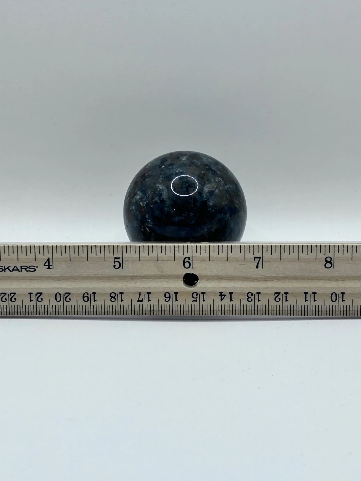Yooperlite (Syenite with Sodalite) Sphere w/Stand - Image 7