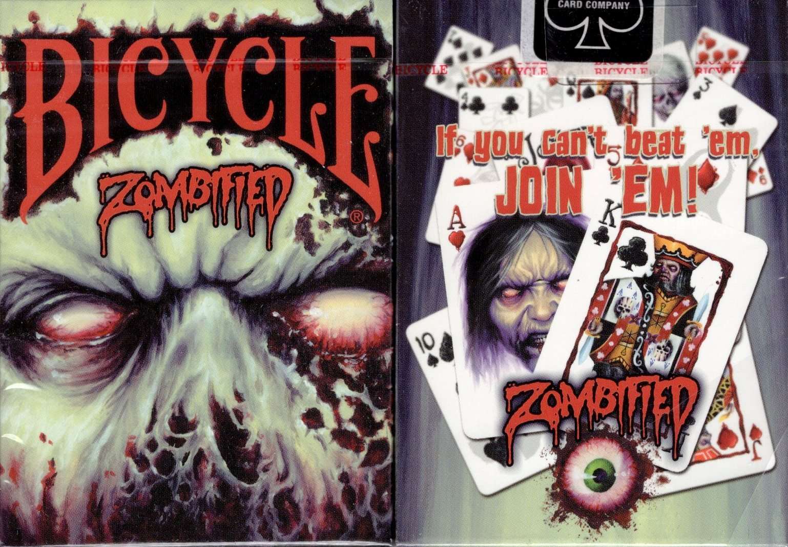 Zombified Bicycle Playing Cards Deck